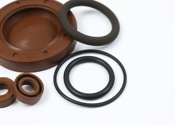 Hardness 55 Shore A Sealing Element Elastic Rubber Seal Ring RoHS